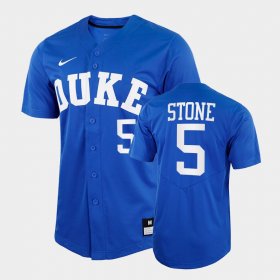 #5 Alex Stone College Baseball Duke Blue Devils 2022 Replica Men's Royal Jersey 595476-354
