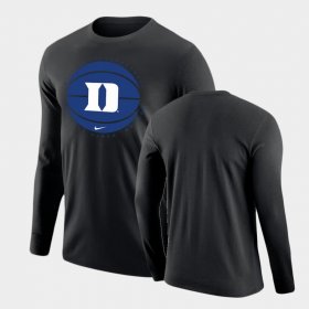Duke Blue Devils Basketball Long Sleeve Men Black T-Shirt 676391-907