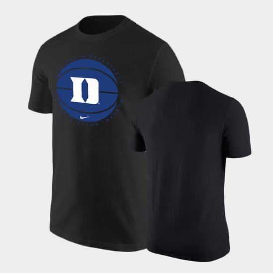 Blue Devils Basketball Men Black T-Shirt 197259-899