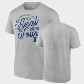 College Basketball Blue Devils 2022 NCAA March Madness Final Four Time Out Men Gray T-Shirt 716677-658