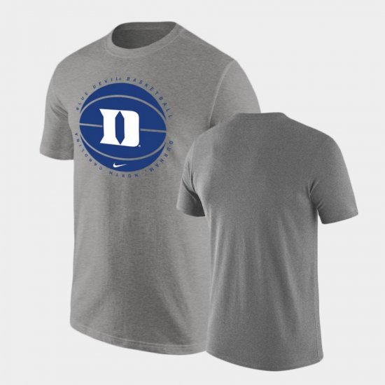 Blue Devils Basketball Mens Gray T-Shirt 744984-237