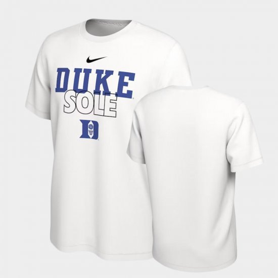 On Court Duke Bench Men\'s White T-Shirt 719319-804