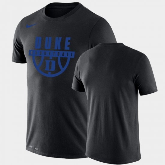 Drop Legend Blue Devils Performance Basketball Mens Black T-Shirt 322786-970