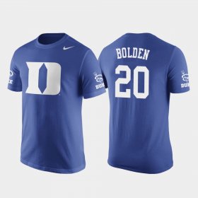 #20 Marques Bolden Future Stars Duke Basketball Replica Men's Royal T-Shirt 750423-666