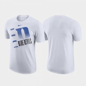 Just Do It Duke University Performance Cotton Men White T-Shirt 694422-986